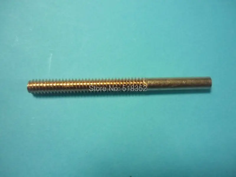 M6 Copper Orbital Tapping EDM Electrode without Hole, Thread Tapping Electrode, Threading Electrode, EDM Machine Parts