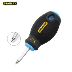 Fatmax 1-piece stubby pozidriv screwdriver pozi short screwdrivers head PZ1 PZ2 without magnet shaft 30mm Crv steel open tools