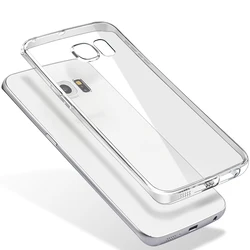 Funda de teléfono de TPU suave transparente ultrafina para Samsung Galaxy S8, S9 Plus, S6, S7 Edge, J1, J3, J5, J7, A3, A5, A7, 2016, 2017