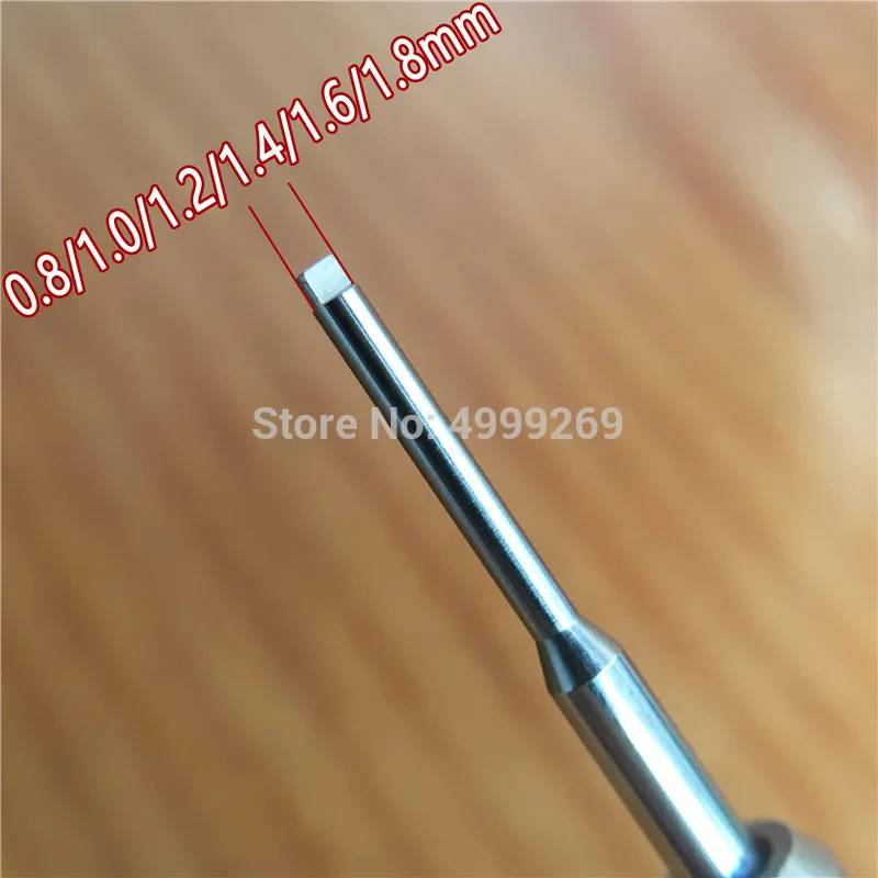 0.8 1.0 1.2 1.4 1.6 1.8mm steel screwdriver perfect fit for Rolex watchband screwtube