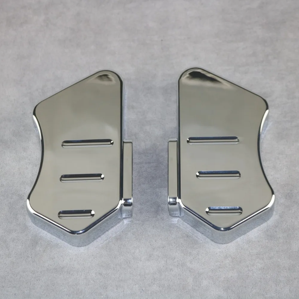 Motorcycle Front Caliper Covers For HONDA VTX1800 2002 2003 2004 2005 2006 2007 2008 ABS Plastic Chrome