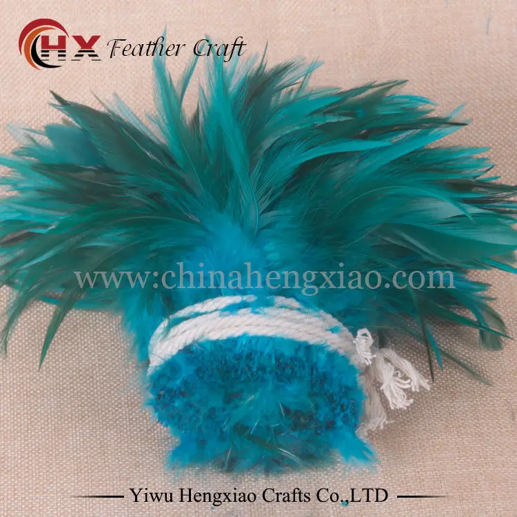 ธรรมชาติไก่ฟ้าไก่100Pcs 25สีสวยRooster Feather 13-15ซม./5-6นิ้วDIY plumeหัตถกรรมตกแต่ง