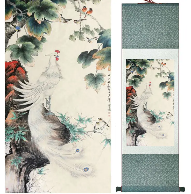 

YanBolong Birds and flowers painting home office decoration painting living room painting No.033108