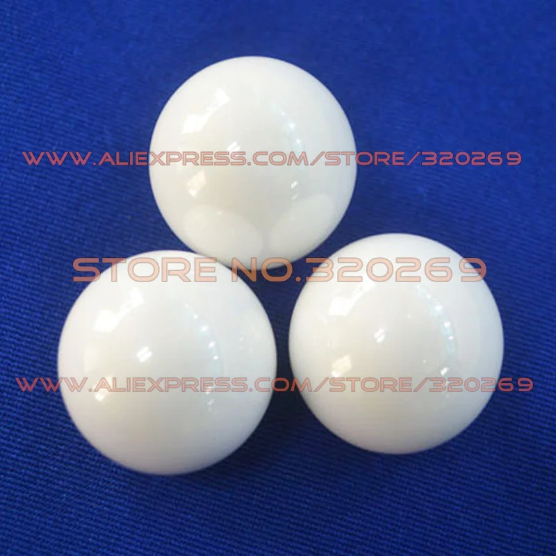 2PCS G20 Alumina Oxide Ceramic Ball Al2O3 for Bearing Pump,Valve,Flow-Meter 13/32