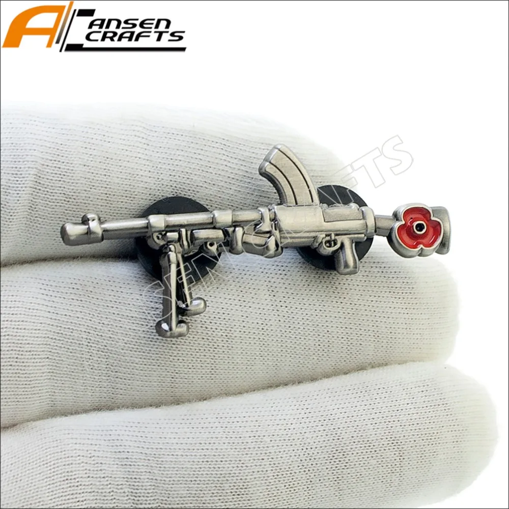 Free Shipping Poppy Lapel  Pin