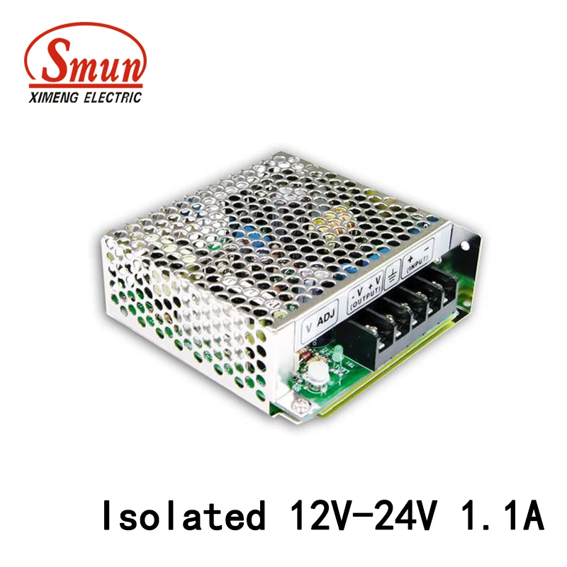 

SMUN SD-25A-24 25W 12VDC To 24VDC 1.1A Isolated Switching Power Supply DC/DC Converter 4pcs/lot