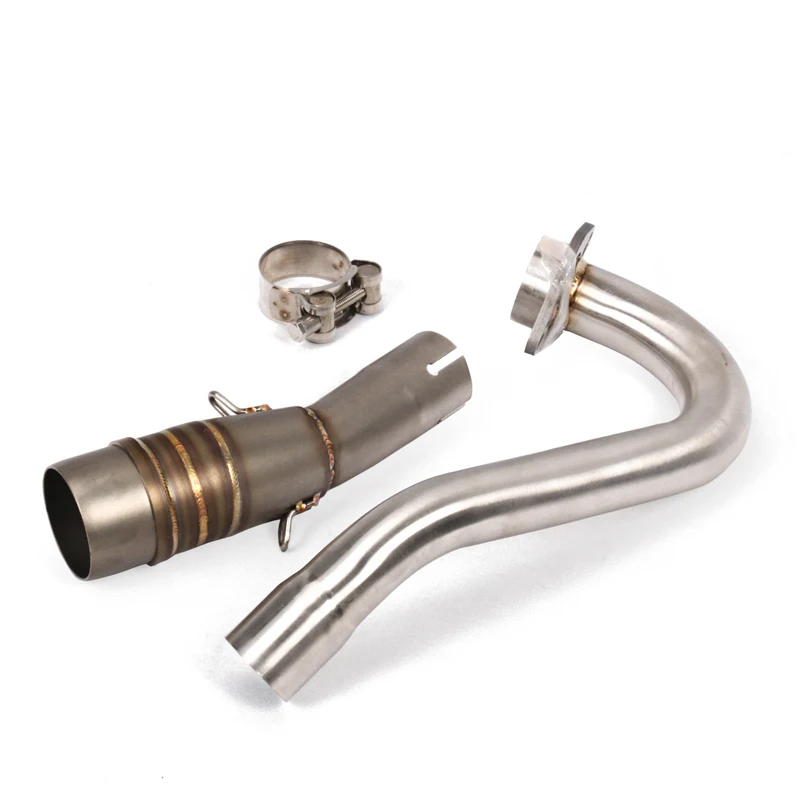 

For Yamaha Xmax300 Exhaust Modified Muffler Stainless Steel Middle Conection Link Pipe Without Muffler