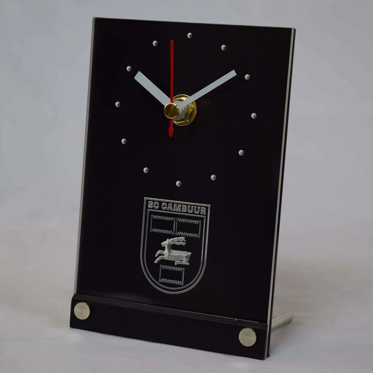 tnc1019 SC Cambuur Leeuwarden Eredivisie Football 3D LED Table Desk Clock