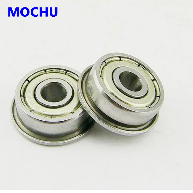 10pcs F6800 F6800ZZ F6800Z F6800-2Z 10x19x5 Flange Bearing Miniature Deep Groove Ball Bearing Shielded Ball Bearings