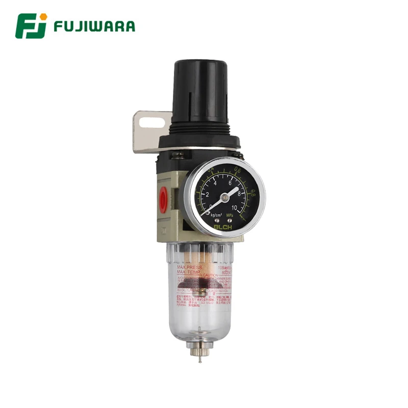 FUJIWARA 1/4 Oil-water Spseparator Filter Regulator Trap Filter Airbrush for Compressor