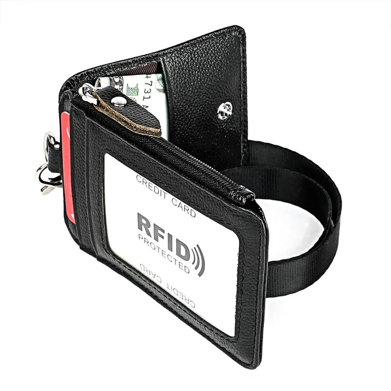 Borsa Da Petto Antifurto Unisex – Tasca Con Cerniera, Portabadge E Portacarte, Da Viaggio O Quotidiano