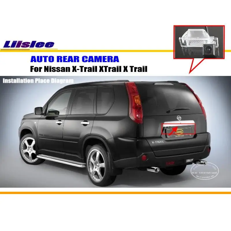 

Для Nissan X-Trail XTrail X Trail 2007-2012 Автомобильная камера заднего вида резервная парковочная задняя Автомобильная HD фотокамера комплект аксессуаров