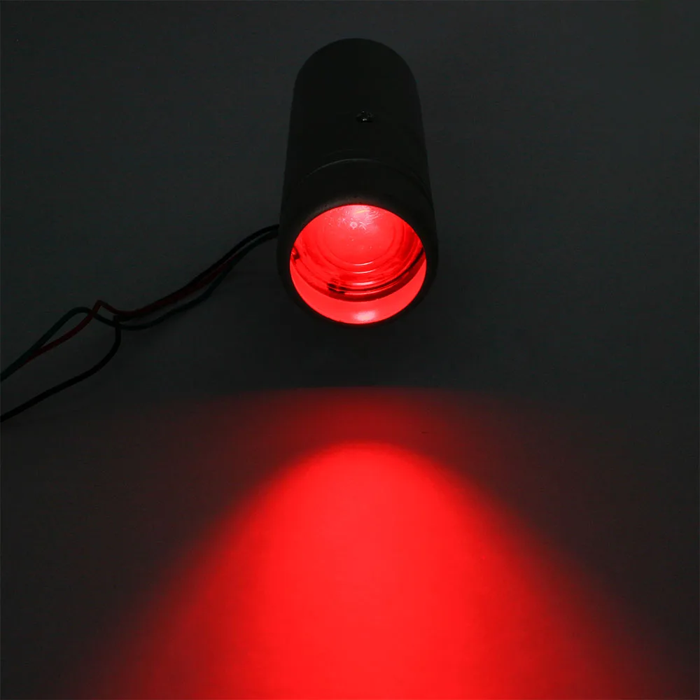 Universal 1000-11000 RPM Adjustable Tachometer Gauge Warning Shift Light Red/Blue LED Lamp car meter with Tach Cover