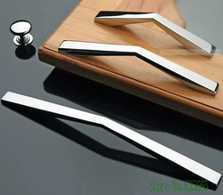 Zinc Alloy Furniture Hardware Handle For Kitchen Cabinets Door Drawer Knob Wardrobe Handle Cupboard Dresser Pulls Black Handle
