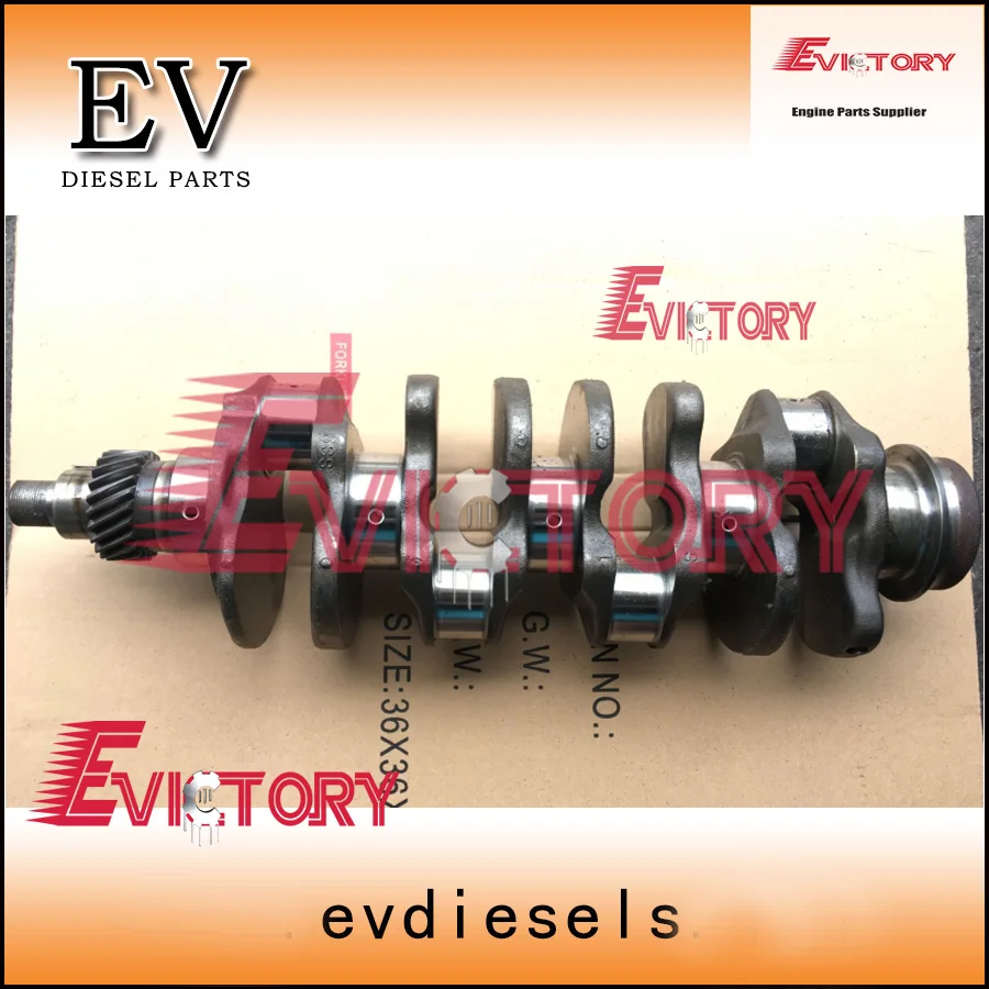 

For Mitsubishi direct injection engine S4S S4SDT S4SD crankshaft forging steel