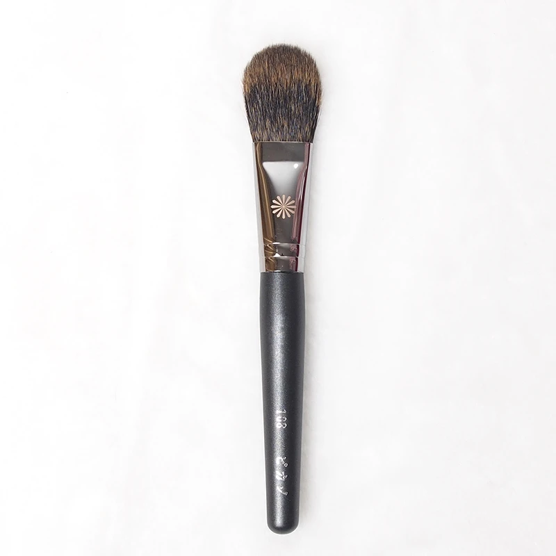 High-end Blusher Brush #108 Soft Dense Squirrel Hair Highlighter Shadow Contouring Sculpting Makeup Brush Korean Beauty