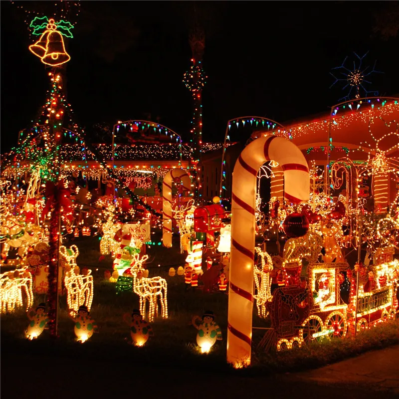 Tira de luces LED USB, 10M, 80LED, blanco cálido, novedad