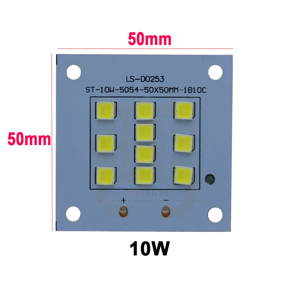 10 W 20 W 30 W 50 W 100 W 150 W 200 W SMD 5054 tablica led 100% pełna power LED reflektor PCB płyta aluminiowa do reflektor led