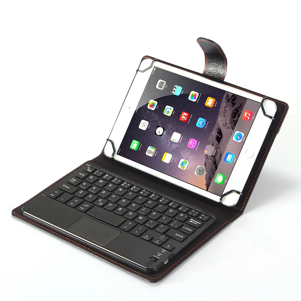 

2 in 1 Slim Folio PU Protective Leather Case Cover + Detachable Wireless Bluetooth Touchpad Keyboard For Xiaomi Mipad Mi Pad 3