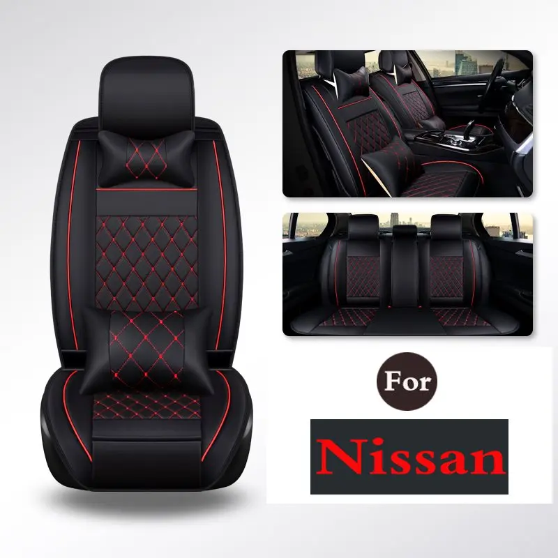 

2019 Arrival A Set Breathable Car Seat Cushion Cover Pad Mat Styling For Nissan March Livina Tiida Sylphy Sunny Teana Tiida