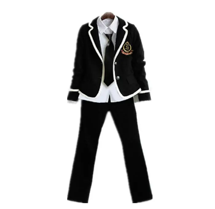 Uniforme escolar infantil de manga comprida, uniforme de leitura para estudantes da escola primária, uniforme britânico de leitura