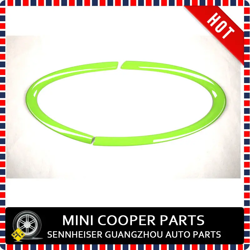 Brand New ABS Material UV Protected Mini Ray Style Pure Green Color Interior Kit For Mini Cooper Countryman (4 Pcs/Set)