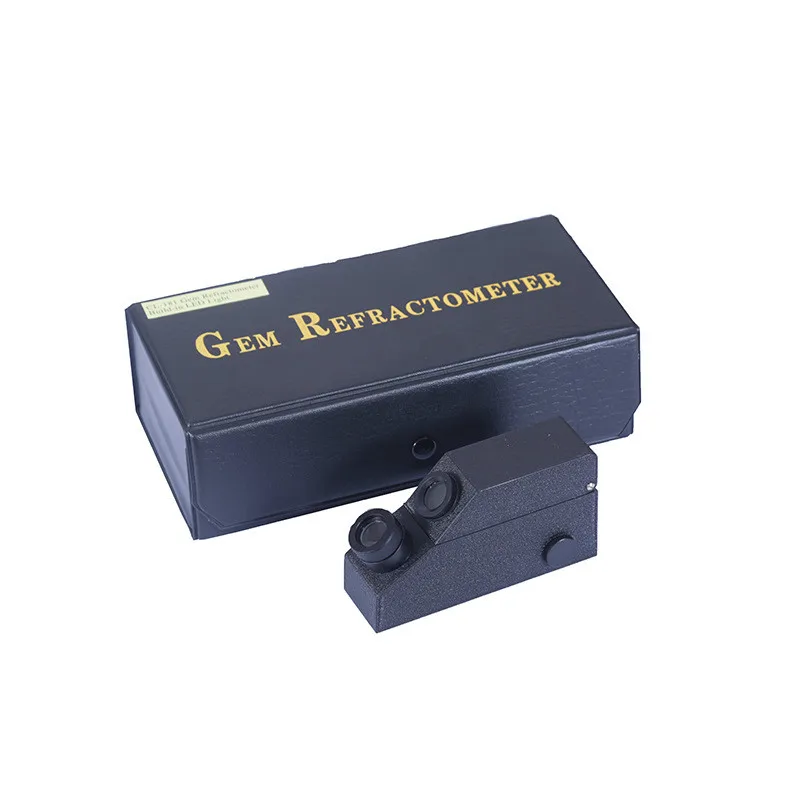 Đá Quý Ngọc Học Gemelogy Khúc Xạ + RI Dầu + 1.30 - 1.81 RI Khoảng + 0.01 ND Quy Mô Sư Đoàn Với Xây Dựng trong Ánh Sáng Đèn LED