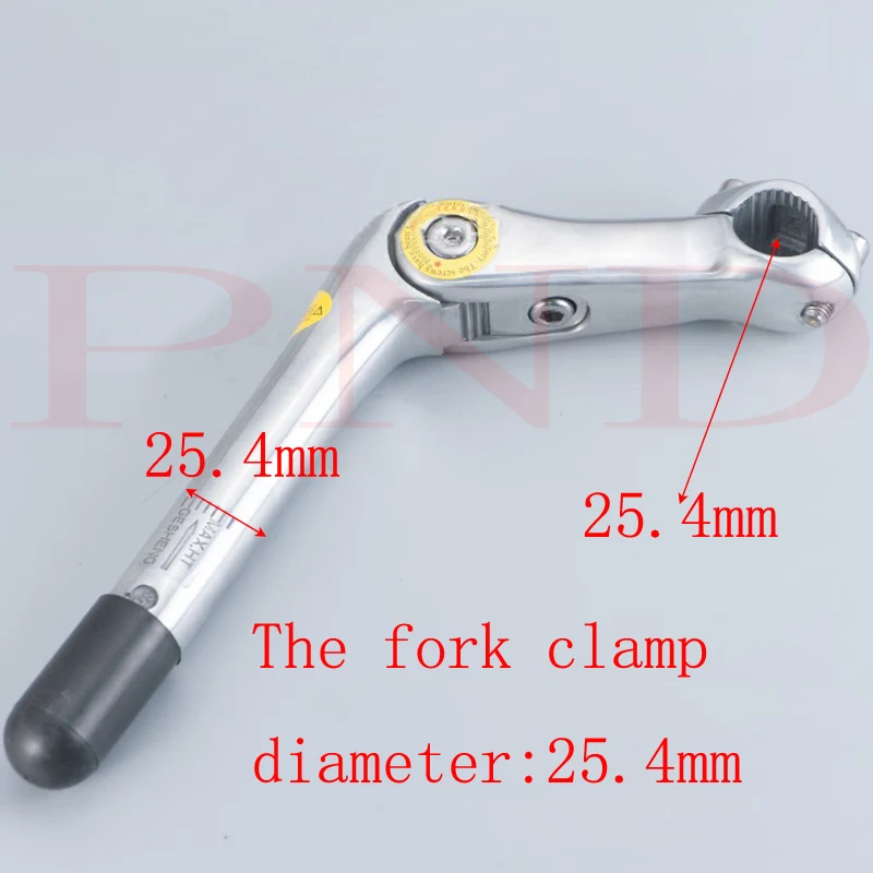 22.2mm and 25.4mm stem mountain bike City bike wagon can be equipped with an adjustable stem BSB026 image 3