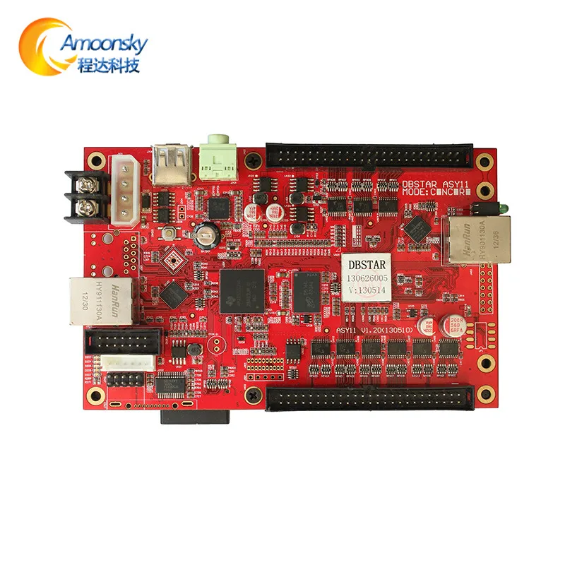 DBSTAR ป้าย LED บอร์ดคอนโทรล Async การ์ด DBS-ASY11C เปลี่ยน DBS-ASY09C จอแสดงผล LED ผู้เล่นการ์ด
