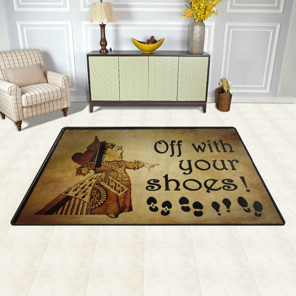 Off With Your Shoes Doormat Entrance Mat Hallway Floor Mat Outdoor Rug Kitchen Bedroom Mat Nordic Style Home Modern Room Carpet