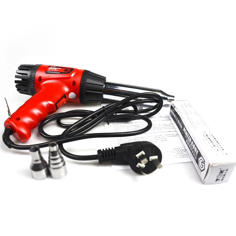 Plastic Welding Gun HP700B 700W 220V Thermostat Hot Air Blower Heat Gun Heater Soldering For car bumper