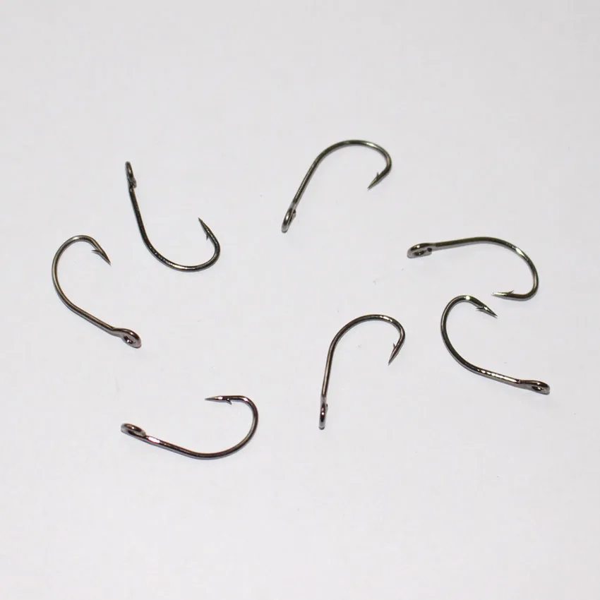 

100pcs/lot fishing hook accessory single hook crank hook soft lure hook fishing tackle free shipping