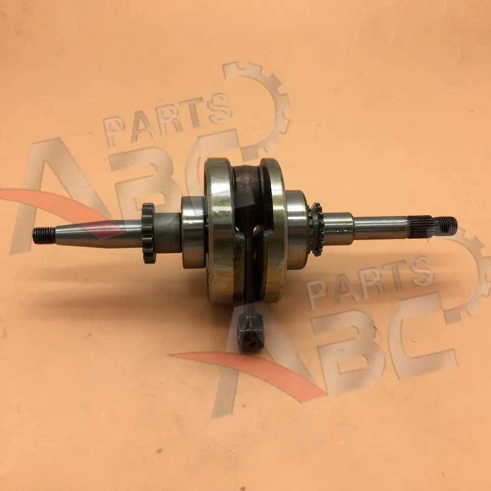 16T GY6 50cc Crankshaft Crank For 139QMB 139QMA Taotao Roketa SUNL JCL JONWAY Scooter Moped