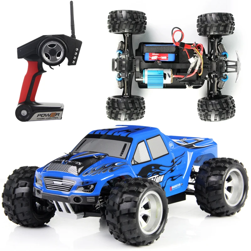 

WLtoys A979 1:18 Full Scale Remote Control Car RC Monster Truck 4WD with Shock System 50KM/H