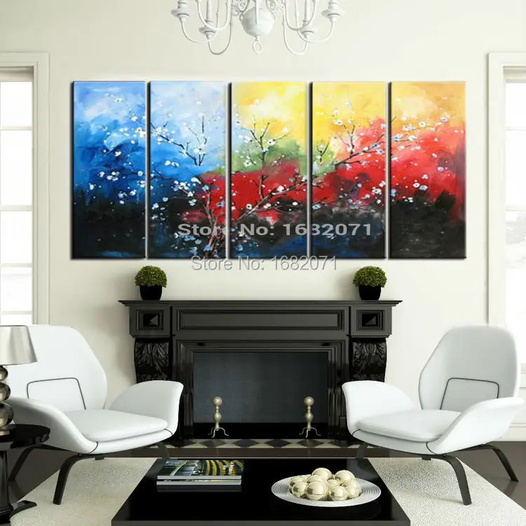 

Skills Artist Pure Hand-painted High Quality Modern Abstract Flower Oil Painting On Canvas Beautiful Modern Decorative Painting