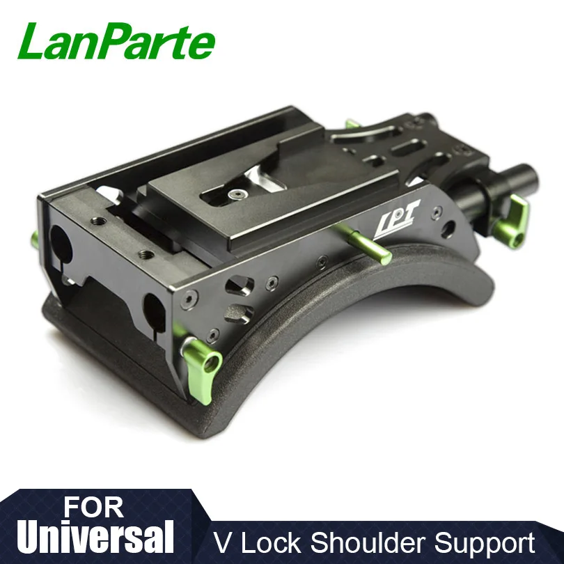 

Lanparte 15mm V-mount Camera Shoulder Support for DSLR Camera