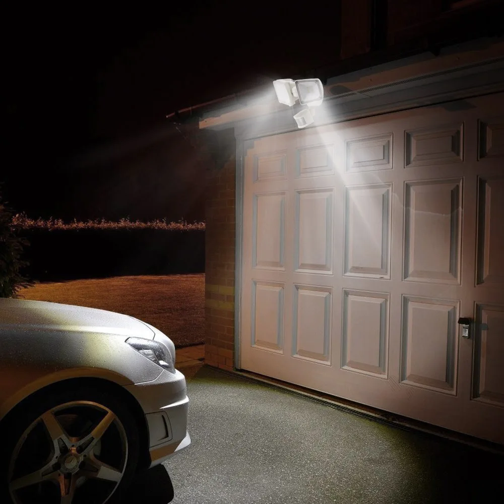 Three Head LED Security Lights Motion Outdoor Motion Sensor Light Outdoor 39W 230V Motion Sensor Garden Waterproof Lamp