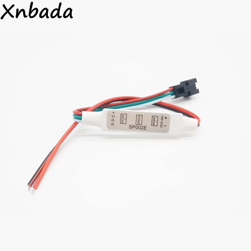 SP002E Mini 3 Keys RGB Led Controller For DC5-24V Pixels Dream Color WS2811 WS2812B UCS1903 16703 Led Strip Light