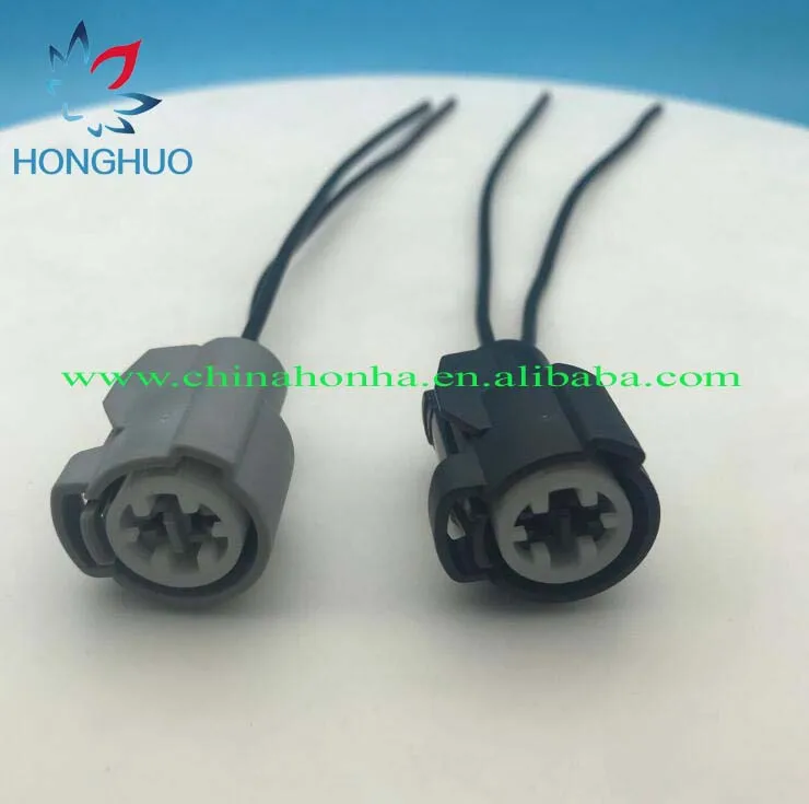 

10 pcs black and gray Optional Intake Air Temperature Fan Knock Coolant Temp Sensor Plug Pigtail/Connector Fit