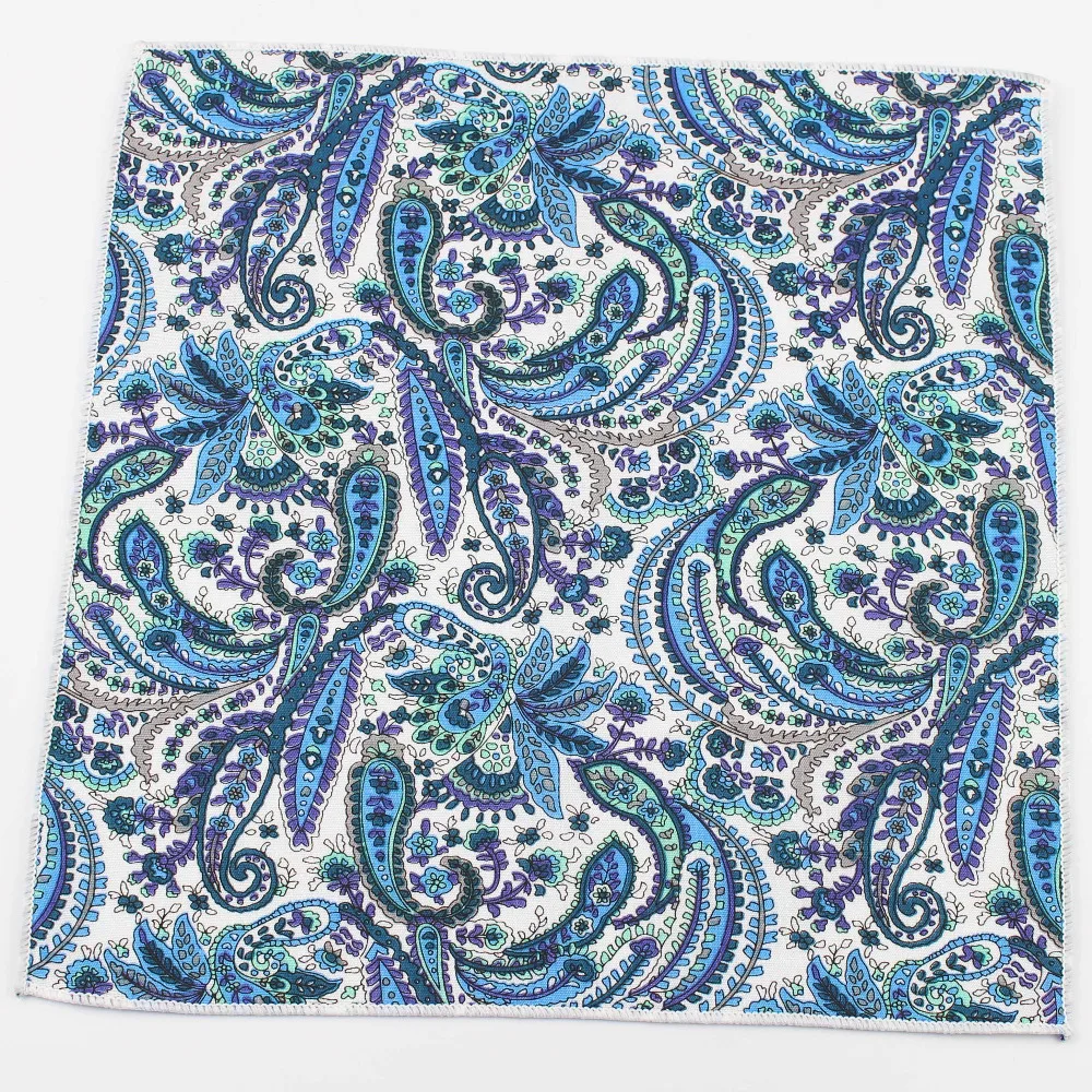 مناديل قطنية بطبعة زهور للرجال - مراجعة Handkerchief Cotton Men وسعره