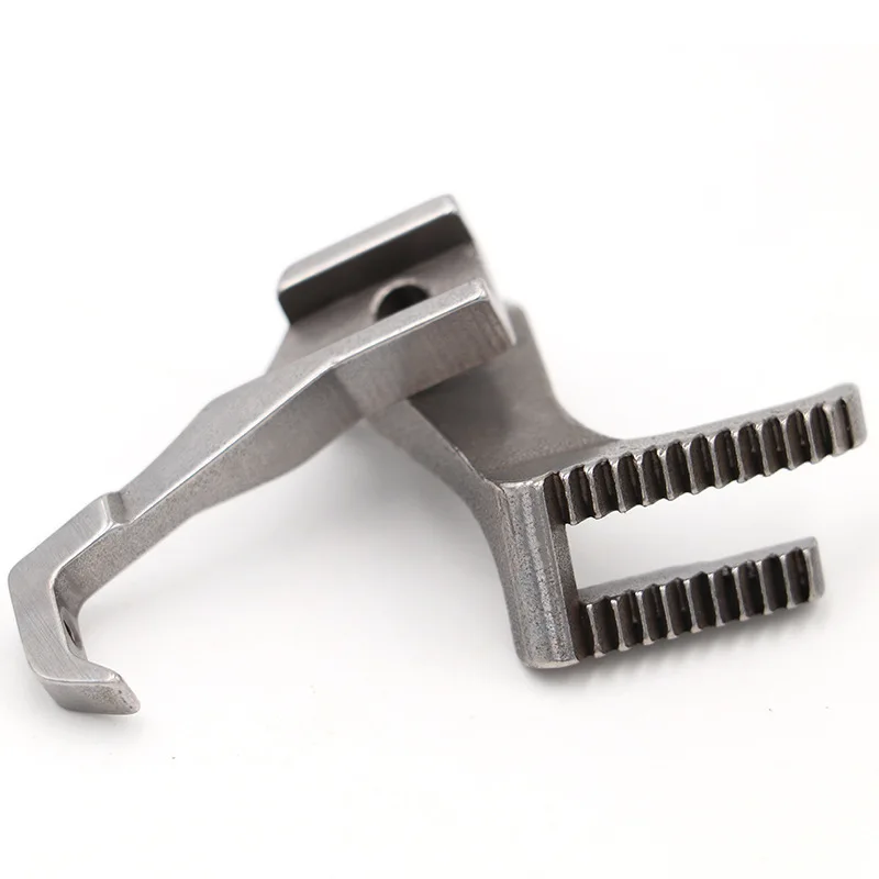 DY car synchronous car bilateral universal flat presser foot U192 U193 common coarse tooth toothless thick material presser foot