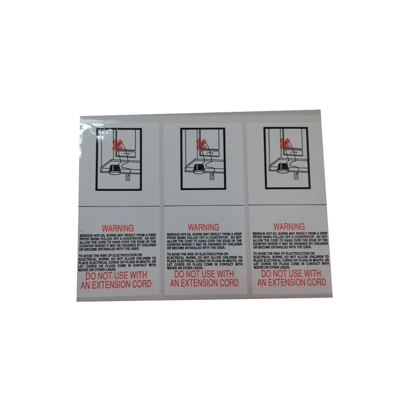 Extra strong high quality waterproof electronic shelf adhesive label