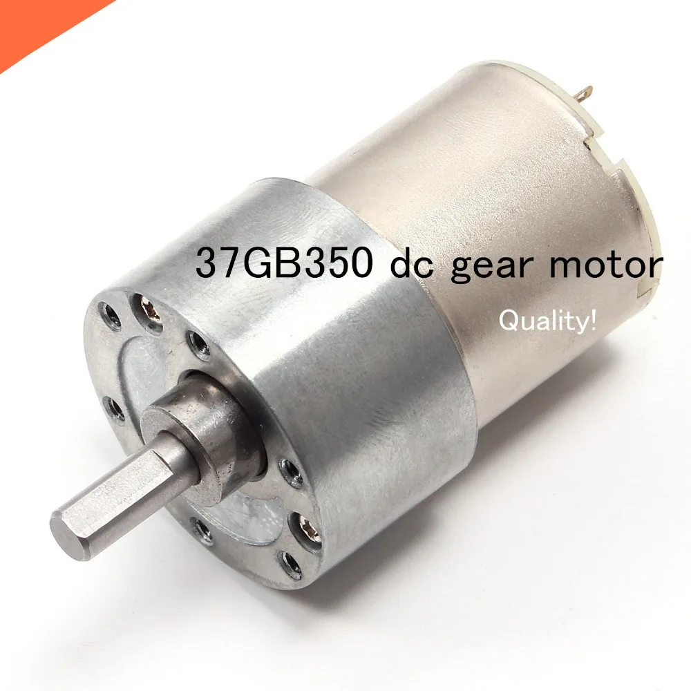 

Quality! 37GB350 DC Gear Motor,Super Torque,12V CW/CCW Metal Motor.