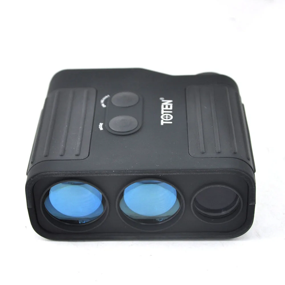 TOTEN 7X25 1500m Laser Binocular Rangefinder Dual Launcher Eyepiece Meter Measured Shooting Range Finder Telescope Golf Hunting