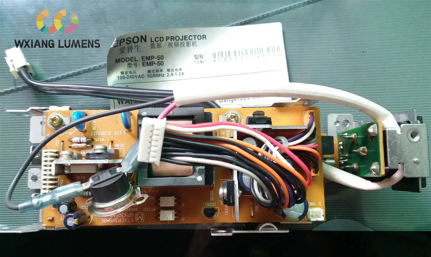 

Projector Main Power Supply Board Fit for EPSON EMP-51 ETXEP305MBE NPX305MB-1B