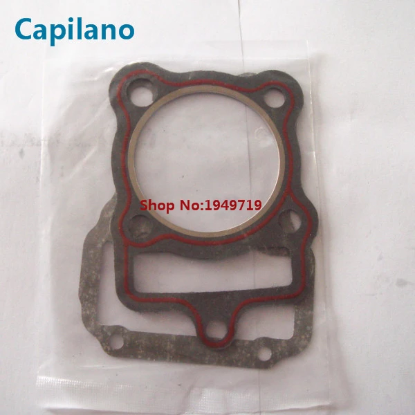 motorcycle ZS200 cylinder block engine block gasket for Zone Zongshen 200cc ZS CG 200 engine seal parts