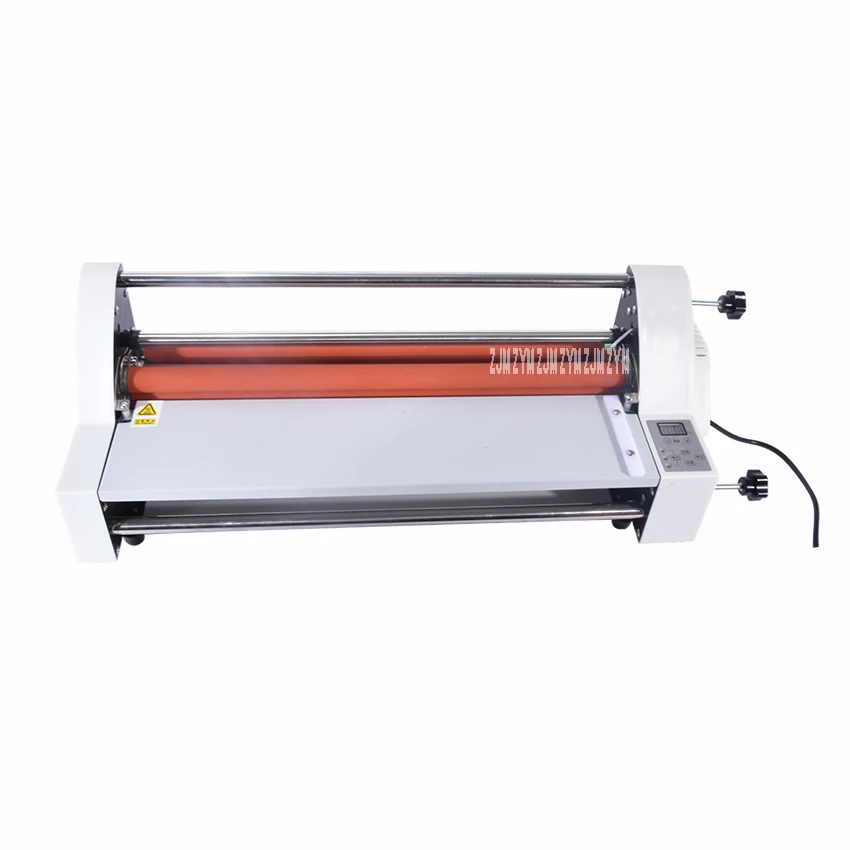 220V/50Hz 450mm Digital Four Rollers Hot&Cold Roll Laminating Machine Laminator V480 photo paper laminator