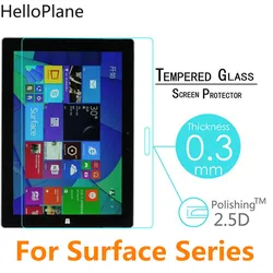 Tempered Glass For Microsoft Surface Pro 11 10 9 8 7 Plus X 6 5 4 3 2 Pro7 RT RT2 RT3 Tablet Screen Protector Film