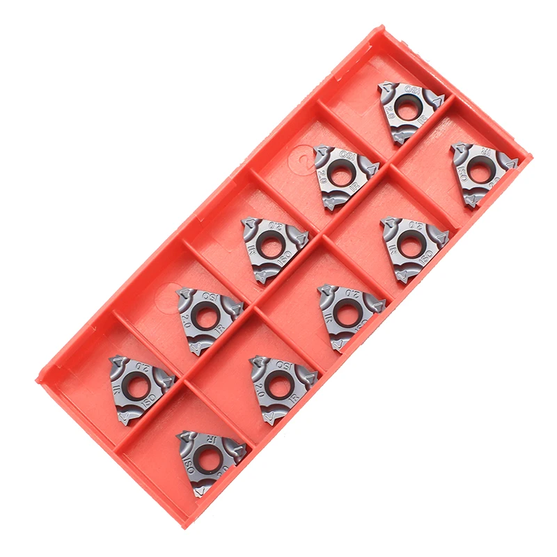 Outils de tournage de filetage CNC, outil de coupe d'insertion en carbure de tungstène, tour CNC, haute qualité, 11IR, 16IR, 1.0, ISO 1.25, 1.5, 1.75, 2.0, 2.5, 3.0
