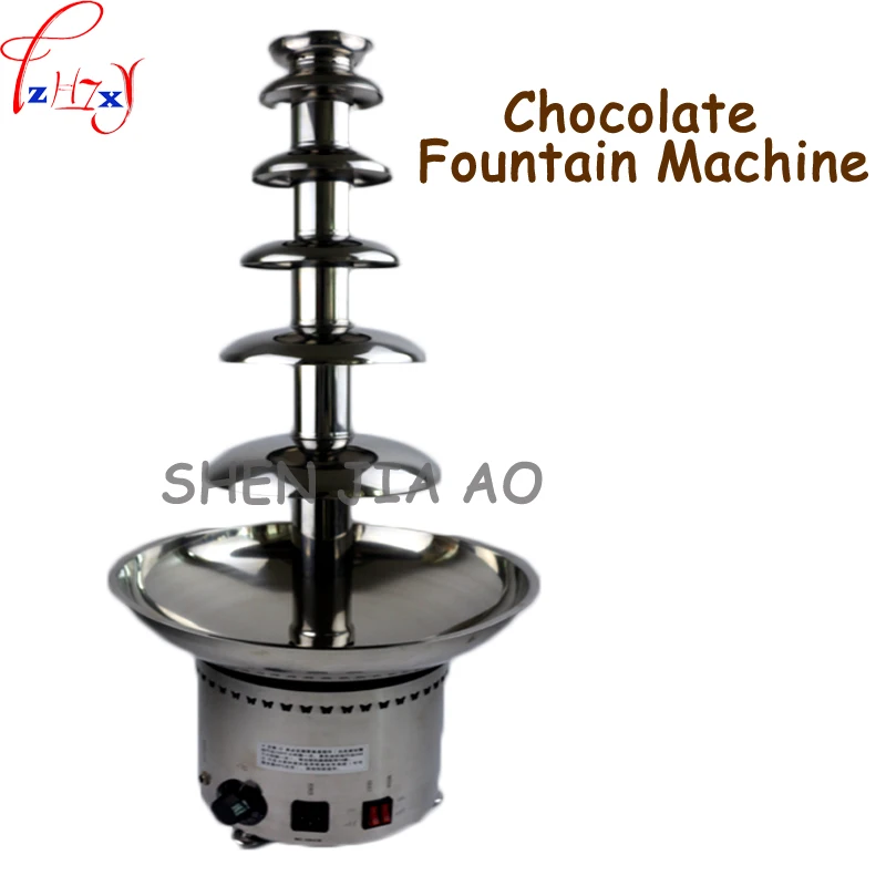 

6 Layer commercial chocolate fountain, wedding fountain Chocolate Fountain Machine DIY Chocolate Hot Pot 110/220V 1PC